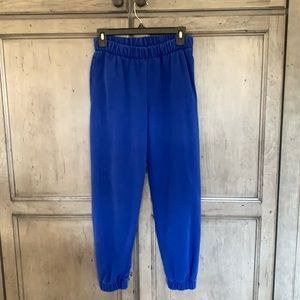 Royal blue brandy sweats